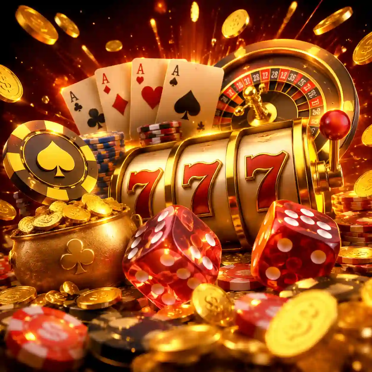 Grade de slots populares do cassino